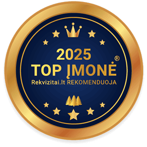 Top Įmonė 2025 — view certificate